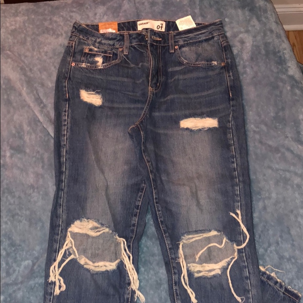 Garage NWT boyfriend denim jeans size 7
